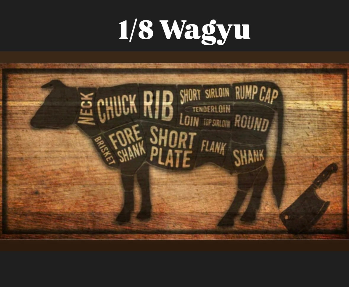 1/8 Beef American Wagyu Bundle
