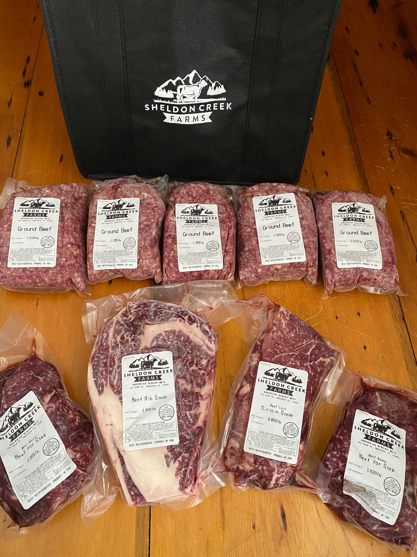 Farm to Friends Package (Ribeye Steak) -American Wagyu