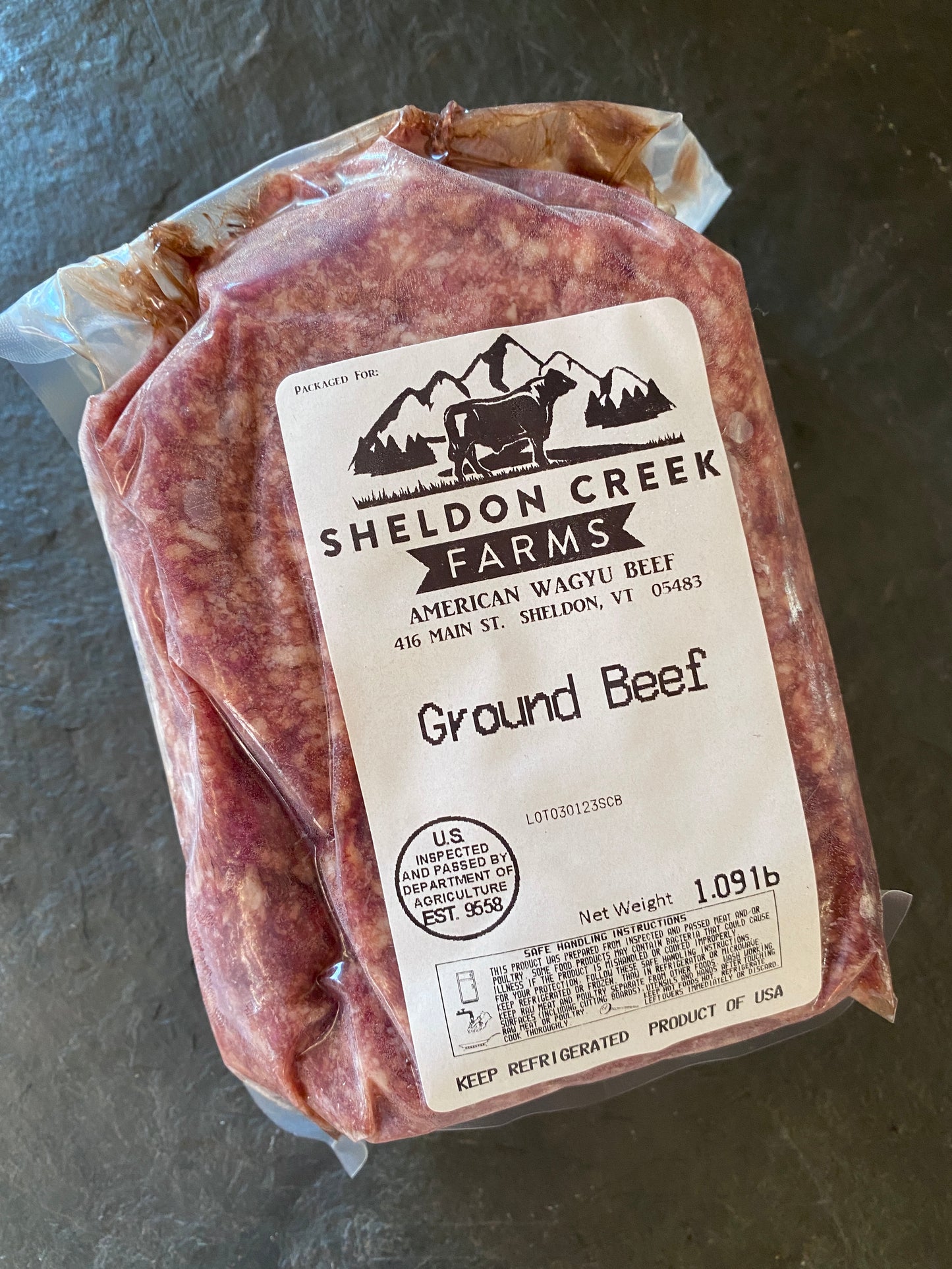Ground Beef  -American Wagyu