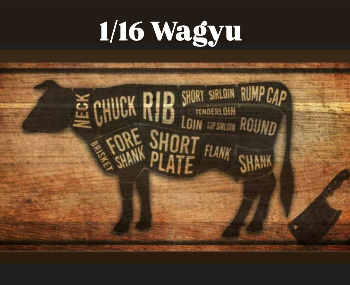 1/16 Beef American Wagyu Bundle